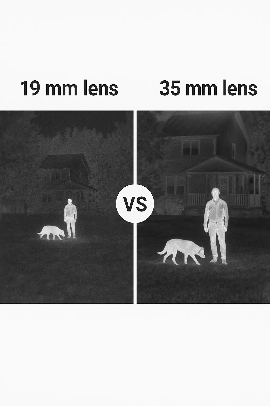 Як розмір лінзи впливає на характеристики тепловізора?