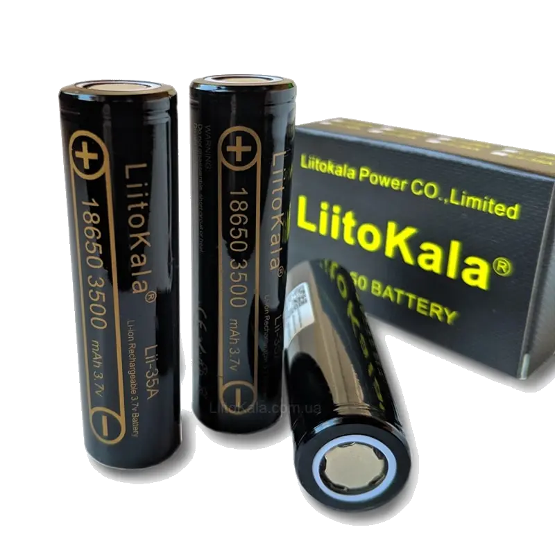 Акумулятор 18650 LiitoKala Lii-35A 3500 mAh 10A